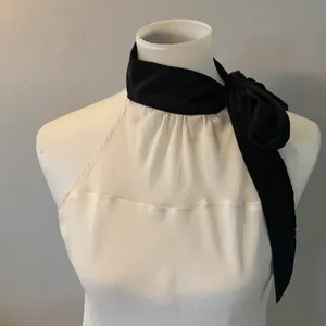 New York & Co. Sheer Blouse Tie Front thumbnail 4