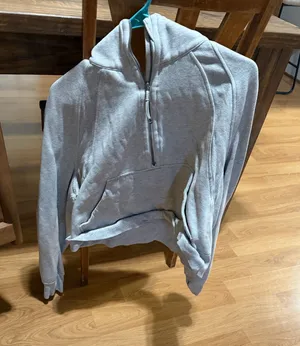 Grey Lululemon Oversized Scuba M/L Half-Zip thumbnail 1