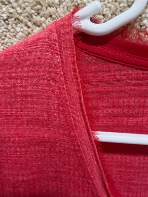 Anthropologie deletta baby doll top long sleeve marled ruffles feminine boho S thumbnail 3