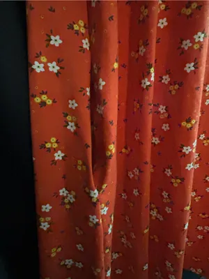 LuLaRoe Women’s Jessie Orange White Floral Dress XS thumbnail 7