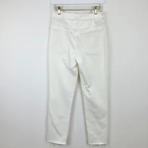 Madewell The Perfect Vintage Jean Tile White High Rise Classic Mom US 23 NWT thumbnail 8