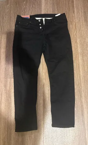 Acne Studios Bla Konst Floragatan 13 Stockholm Button Fly Jeans thumbnail 1
