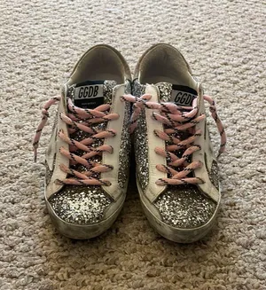 Golden Goose SUPERSTAR GLITTER TRAINERS thumbnail 2