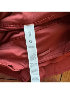 Lululemon Speed Up Short High Rise 2.5” Mesh Vent, Cranberry Charm Size 4/XS NWT thumbnail 5