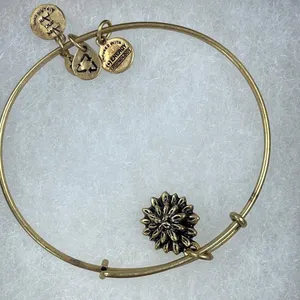 Alex and Ani Water Lily Charm Bracelet - NWT thumbnail 3