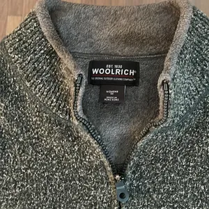 Woolrich Mockneck 3/4 Zip Top Sweater with Winter Tree Design thumbnail 2