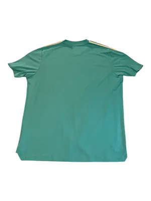 Adidas Aeroready Primegreen Men’s XL V-Neck Soccer Training Jersey Tee - Mint Green / Teal thumbnail 2