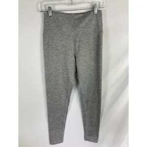 Aerie Offline Heather Grey The Hugger Leggings Size Large thumbnail 3