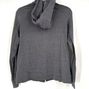 Vintage Y2K‎ Harley Davidson Women Gray Full Zip Hoodie Sweatshirt Medium Flames thumbnail 2