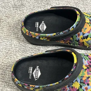 Merrell Encore Clogs Womens 10 Service Pro Slip Resistant Work Floral Mens 8 thumbnail 3