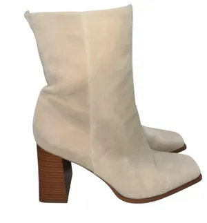 Sam Edelman Tan Suede Ivette Ankle Boots Booties Shoes Size 9.5 thumbnail 3