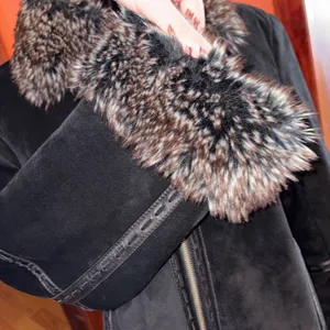 LNR Women's Leather + Faux FurJacket thumbnail 3