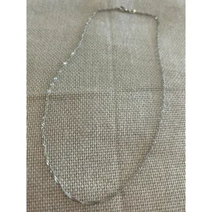 18 inch a240 925 sterling silver necklace thumbnail 4
