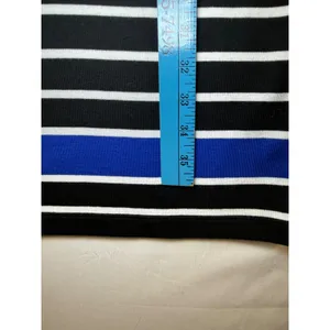 Lauren Ralph Lauren Striped‎ Sheath Dress Faux Leather Nautical Professional M thumbnail 6