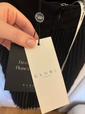 Club L London Midi Dress Black Corset thumbnail 5