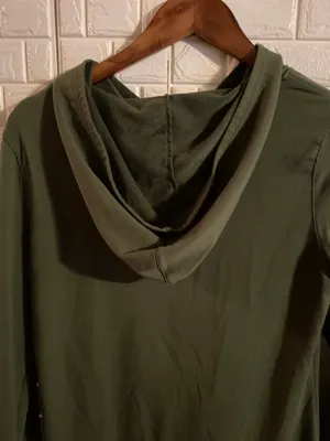 BCG woman's hooded long sleeve sweater size thumbnail 6