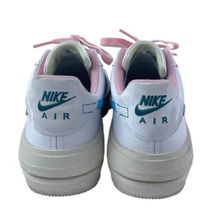 Nike Air Force 1 PLT.AF.ORM Women's White Pastel Low Top Athletic Sneakers 8.5 thumbnail 3