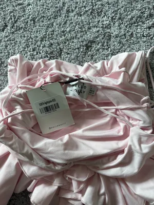 NWT hello molly rose light pink mini dress thumbnail 3