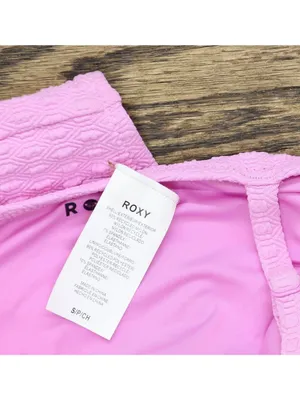 Roxy Womens One Piece Plunge Swimsuit 434001983 Lilac Purple S thumbnail 3