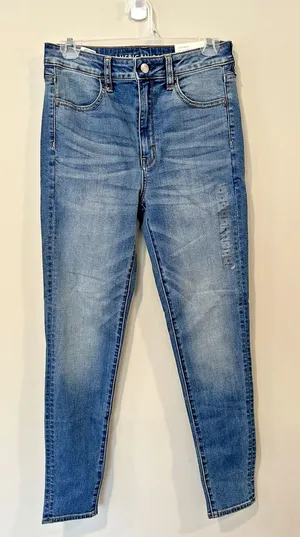 NWT American Eagle Jeggings Women's Size 6 High Rise Super Stretch 2529 thumbnail 1