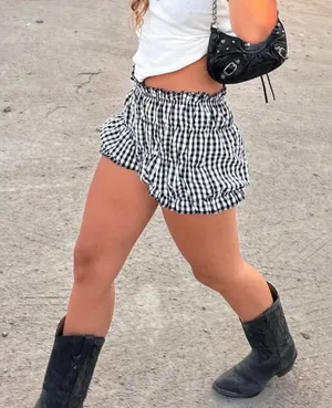 Gingham shorts Multiple thumbnail 1