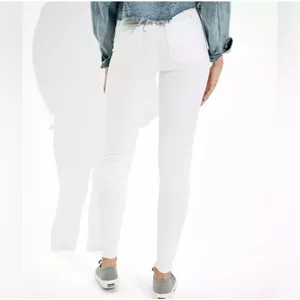 American Eagle Ne(x)t Level Curvy High-Waisted White Sz 12/31W Jeggings thumbnail 4