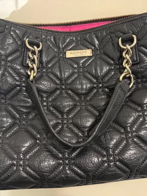 Kate Spade Small Rachelle Astor Court Quilted Satchel Black 100% Leather Purse thumbnail 12