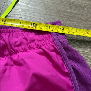 Nike Women's Magenta and Purple Athletic Shorts Size M thumbnail 9