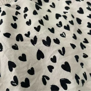 Victoria's Secret Pink and Black Hearts Pajama Sleepwear Bottoms thumbnail 5
