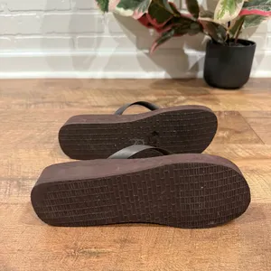 Tory Burch Platform Patterned Flip Flops thumbnail 5