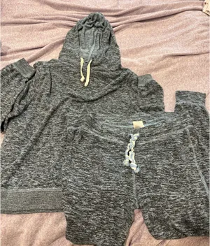 Aeropostale Blue Heather PJ Set thumbnail 1