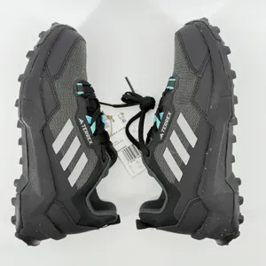 Adidas Terrex AX4 Gore-Tex Hiking Shoe Sneaker Women 5 Black‎ Gray Mint Tone NWB thumbnail 6