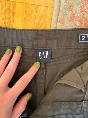 Green Gap Pants thumbnail 4