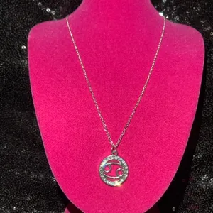 Cancer Zodiac Sign Sterling Silver Necklace Constellation mcbling Birthday Gift thumbnail 15