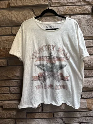 Show Me Your Mumu Cooper Tee Country Road 'Take Me Home' Off-White Large thumbnail 3