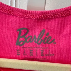 Barbie Forever 21 Hot Pink Ribbed Crop Tank Top Racerback Logo Small Streetwear thumbnail 4