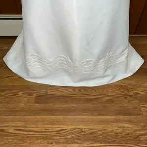 Stunning Vintage Y2K Oleg Cassini Wedding Gown! thumbnail 4