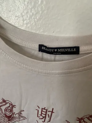 Brandy Melville koi fish top thumbnail 2