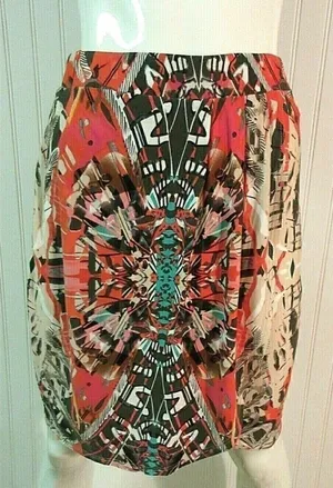 Anthropologie skirt by Maeve faux wrap sz XS thumbnail 1