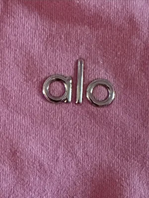 Alo Yoga Accolade Crewneck Cropped French Terry Sweatshirt Pink XS thumbnail 3