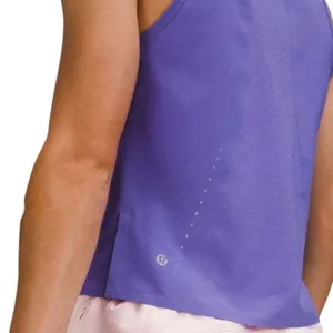 Lululemon Swift Ventilated Running Tank Top Charged Indigo Size 4 thumbnail 4