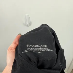 Beyond Yoga Beyond Bump Spacedye Matermity Midi Joggers Darkest Night Black Med thumbnail 7
