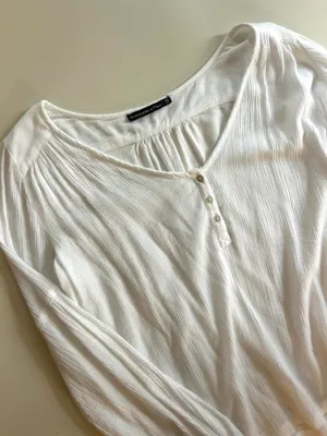 Abercrombie White Blouse thumbnail 3