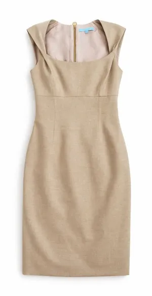 Antonio Melani Saint-Tropez Midi Dress in Carmel- NWT- Size 6 thumbnail 1