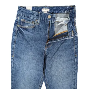 Good American‎ Good Classic Raw Hem Jeans 0/25 NWT thumbnail 4