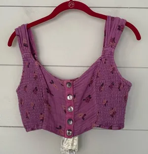 Free People Women’s Small Iris Corset Top New thumbnail 1