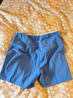Altar'd State Double Lined Blue Shorts thumbnail 3