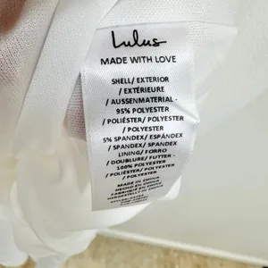 Lulus Moment Maker White Square Neck Trumpet Midi Dress Cocktail XS NWT thumbnail 10