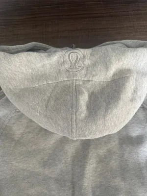 Lululemon Women’s Light Gray Scuba Half-Zip Hoodie thumbnail 6