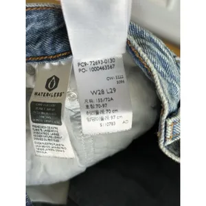 Levi's Ribcage Straight‎ Ankle Jeans Womens W28 L29 Blue High Waist Denim thumbnail 8